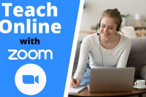 Teach online with Zoom